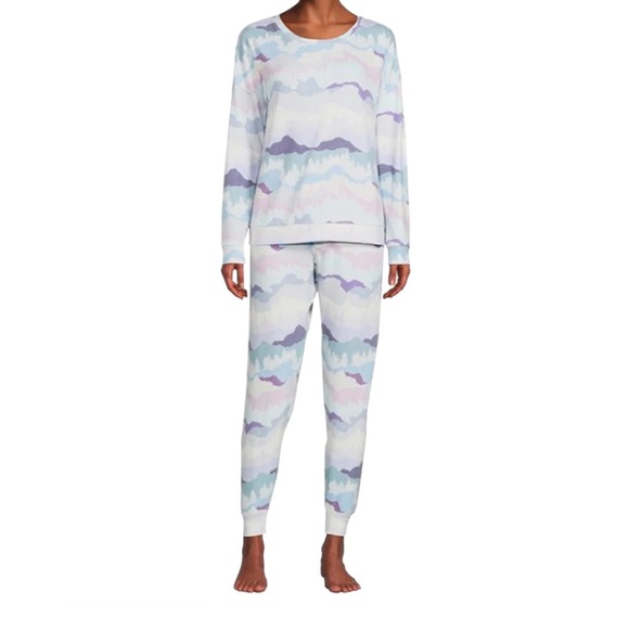 Aspen Dream Co Printed Pajama Set - Picture 4 of 4